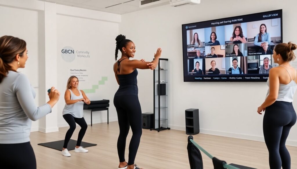 gbcn community workouts conephanie